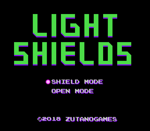 LightShields Title Screen